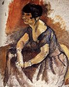 Jules Pascin Lady  Portrait of Andora china oil painting artist